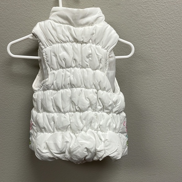Kids Headquarters White Puffer Vest Sz 24m - Picture 5 of 5